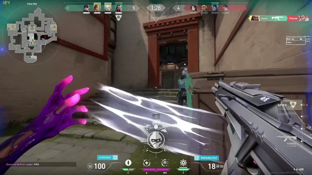 A VALORANT gameplay screenshot from Kira's archive